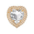 Брошь "Kristāla Sirds" с кристаллами Swarovski™